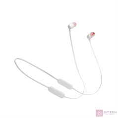JBL T125BTWHT Bluetooth nyakpántos fehér fülhallgató