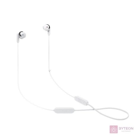 JBL T215BTWHT Bluetooth nyakpántos fehér fülhallgató
