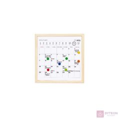   Kikkerland MH76-S naptárral kicsi mágneses törölhető tábla