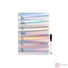 Kikkerland MH78 irizáló mágneses törölhető tábla