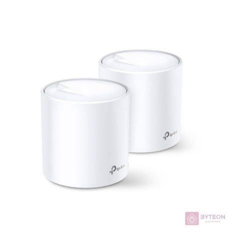 TP-Link Deco X20 AX1800 Whole Home Mesh Wi-Fi 6 Vezeték nélküli rendszer (2db-os)