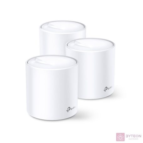 TP-Link Deco X60 AX3000 Whole Home Mesh Wi-Fi 6 Vezeték nélküli rendszer (2db-os)