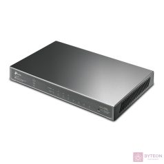   TP-Link TL-SG2008P JetStream 4xGbE PoE+ LAN 4xGbE LAN smart menedzselhető PoE+ switch