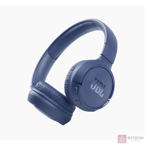 JBL T510BTBLU Bluetooth mikrofonos kék fejhallgató