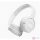 JBL T510BTWHT Bluetooth mikrofonos fehér fejhallgató