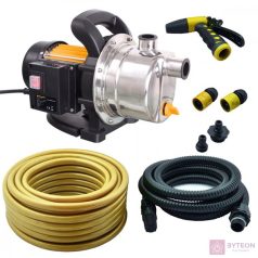 Riwall REJP 1000 INOX SET 1000W kerti szivattyú szett