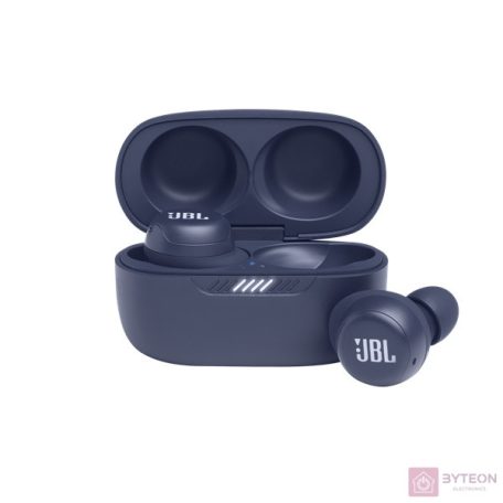 JBL Live Free NC + True Wireless Bluetooth aktív zajcsökkentős kék fülhallgató