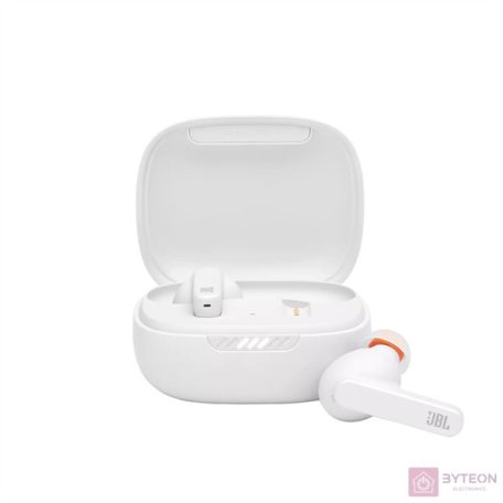 JBL Live PRO+ True Wireless Bluetooth aktív zajcsökkentős fehér fülhallgató