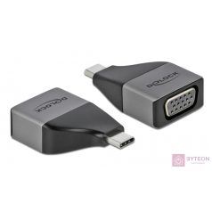   Delock 64002 USB Type-C apa > VGA anya 1080p kompakt kialakítású adapter