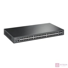  TP-Link TL-SG3452X JetStream 48xGbE LAN 4x10GbE SFP+ port L2+ menedzselhető switch