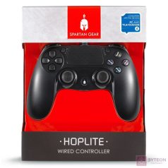 Spartan Gear - Hoplite PS4 vezetékes fekete kontroller