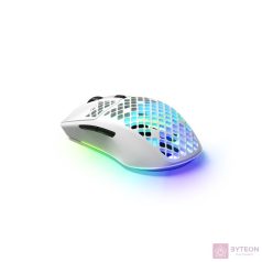   SteelSeries Aerox 3 (2022) Snow wireless fehér optikai gamer egér