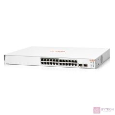   Aruba Instant On JL813A 1830 24xGbE LAN 12xPoE LAN port 2xSFP port smart menedzselhető PoE (195W) switch