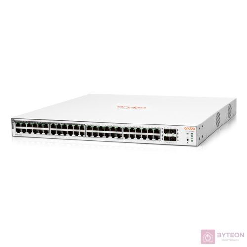 Aruba Instant On JL815A 1830 48xGbE LAN 24xPoE LAN 4xSFP port smart menedzselhető PoE (370W) switch