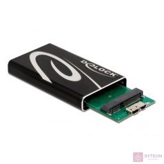   Delock 42006 SuperSpeed USB3.2 Micro-B - mSATA SSD külső ház