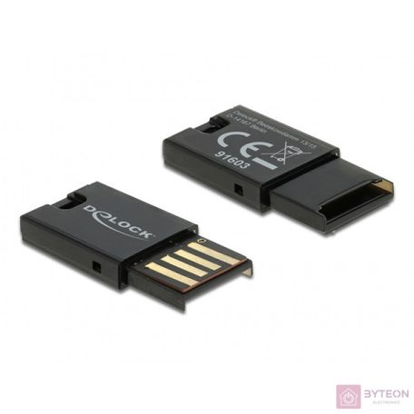 Delock 91603 Micro SD memóriakártyákhoz USB 2.0 kártyaolvasó
