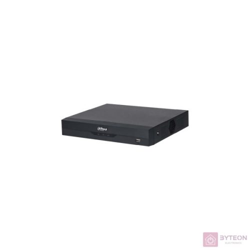 Dahua XVR5104HS-4KL-I3 4 csatorna/H265+/8MP-7fps/4MP-15fps/2MP-30fps/1x sata/Lite AI Penta-brid XVR rögzítő