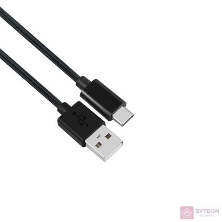 Stansson 1m Type-C fonott USB 2.0 kábel