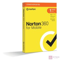   Norton 360 for Mobile HUN 1 Felhasználó 1 éves dobozos vírusirtó szoftver