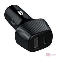 ACME CH112 3A 18W USB Type A/Type C autós töltő