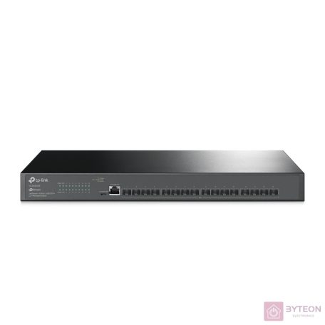 TP-Link TL-SX3016F JetStream 16x10GbE SFP+ port L2+ menedzselhető switch
