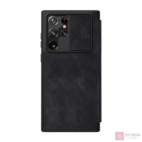 Nillkin Qin Leather Pro case for SAMSUNG S22 Ultra (black)