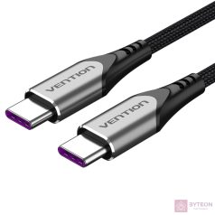USB-C 2.0 to USB-C Cable Vention TAEHH 2m PD 100W Gray