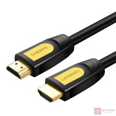   UGREEN HD101 HDMI 2.0 kábel, 4K, 60Hz, 0,75m (fekete és sárga)