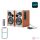 Edifier R1280T 2.0 hangszórók WiiM Minivel (barna)