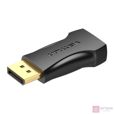 Adapter HDMI Female to Display Port Male Vention HBOB0 1080P 60Hz (Black)