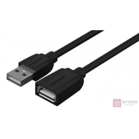 Extension Cable USB 2.0 Vention VAS-A44-B050 0.5m Black