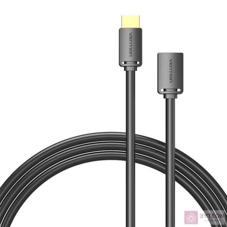 HDMI 2.0 Male to HDMI 2.0 Female Extension Cable Vention AHCBJ 5m, 4K 60Hz, (Black)