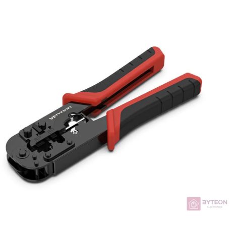 Multifunctional Crimping Tool with Ratchet Vention KEAB0 Black