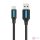 USB 2.0 A to USB-C Cable Vention COKBH 3A 2m Black
