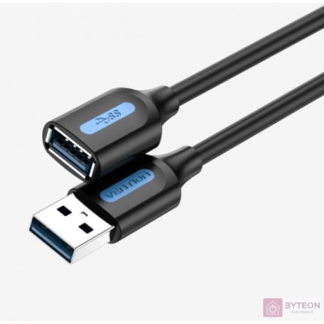 Extension Cable USB 3.0 male to female Vention CBHBF 1m Black