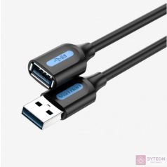   Extension Cable USB 3.0 male to female Vention CBHBH 2m Black