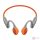 Earphones QCY T25 (grey+ orange)