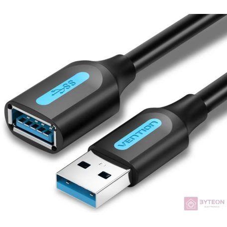 Extension Cable USB 3.0 male to female Vention CBHBI 3m Black