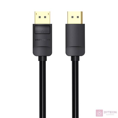 DisplayPort 1.2 Cable Vention HACBH 2m, 4K 60Hz (Black)