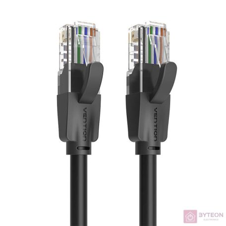 Kabel sieciowy UTP CAT6 Vention IBEBN RJ45 Ethernet 1000Mbps 15m czarny