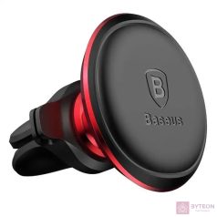 Car Mount Holder Baseus Magnetic Air Vent Red OS