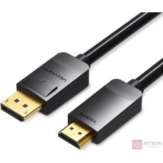 DisplayPort 1.2 to HDMI 1.4 Cable 3m Vention HADBI (Black)