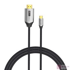 USB-C do HDMI 2.0 Cable Vention CRBBG 1,5m, 4K 60Hz (black)