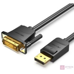   DisplayPort to DVI (24+1) Cable 1.5m Vention HAFBG 1080P 60Hz  (Black)