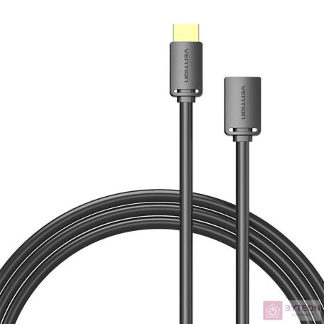 HDMI 2.0 Male to HDMI 2.0 Female Extension Cable Vention AHCBF 1m, 4K 60Hz, (Black)