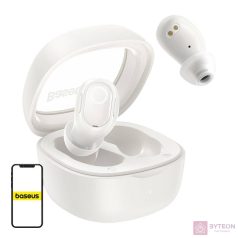 Baseus Bowie WM02 TWS fülhallgató (fehér) OS