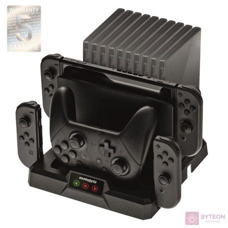 Snakebyte NSW DUAL CHARGE:BASE S Switch töltőállomás