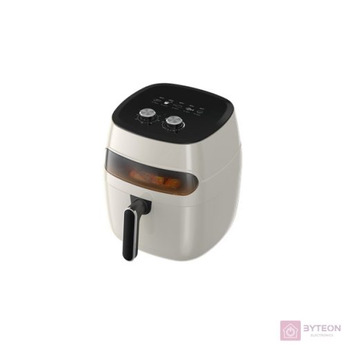 TOO AF-120W-1350 W fehér 5,2 L forrólevegős ablakos sütő