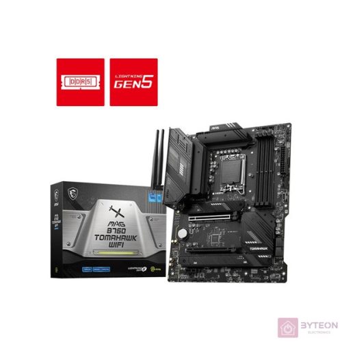 MSI MAG B760 TOMAHAWK WIFI Intel B760 LGA1700 ATX alaplap