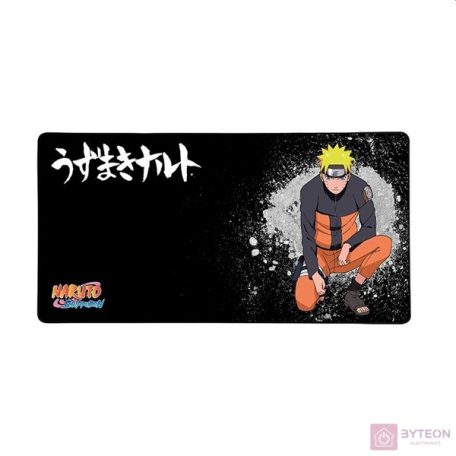 Konix Naruto "Black" XXL egérpad